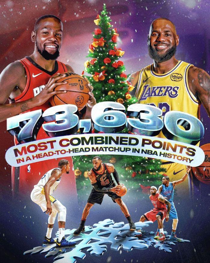 60分36板18助！细数NBA圣诞大战5大纪