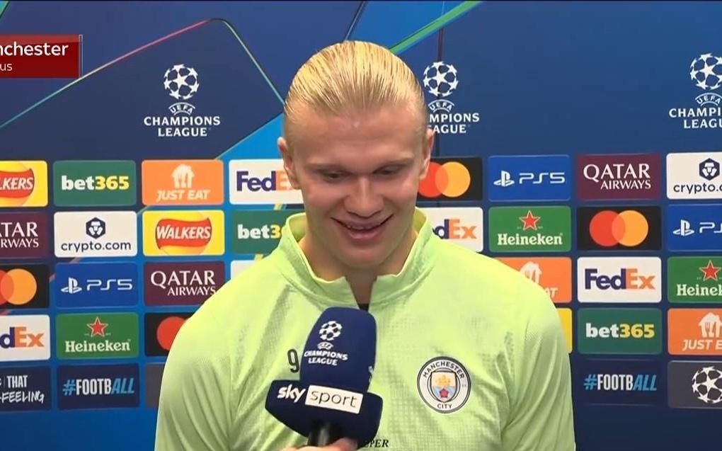 哈兰德：对阵多特的进球是我职业生涯至今最好的进球