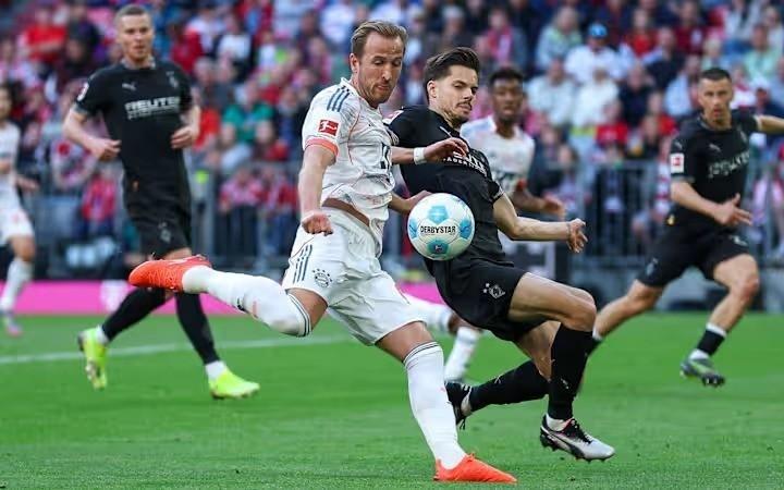 拜仁近4次德甲对阵门兴全胜，此前只有过一次五连胜