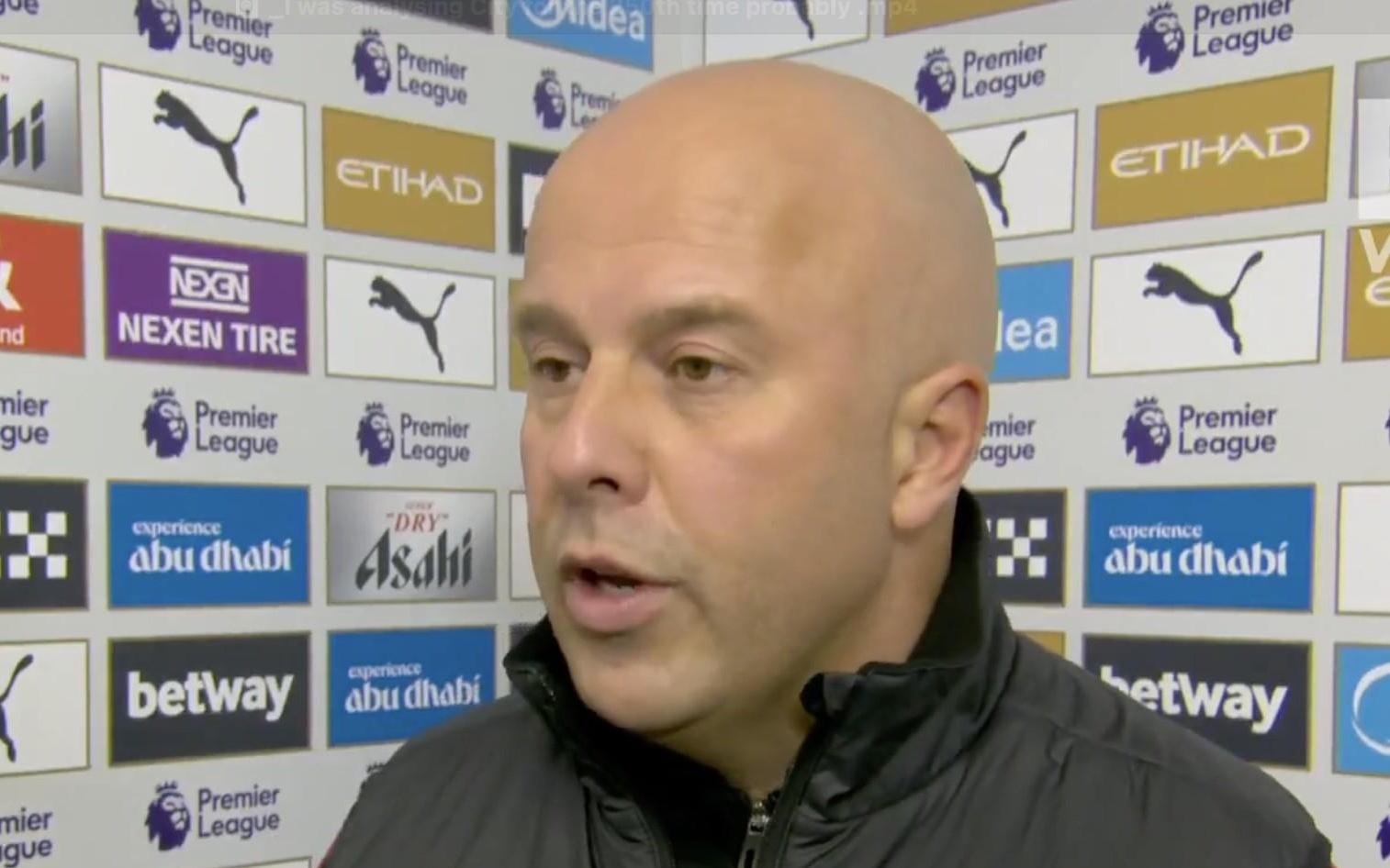 斯洛特：客战曼城是整个赛季最难的比赛之一，我们已做好准备