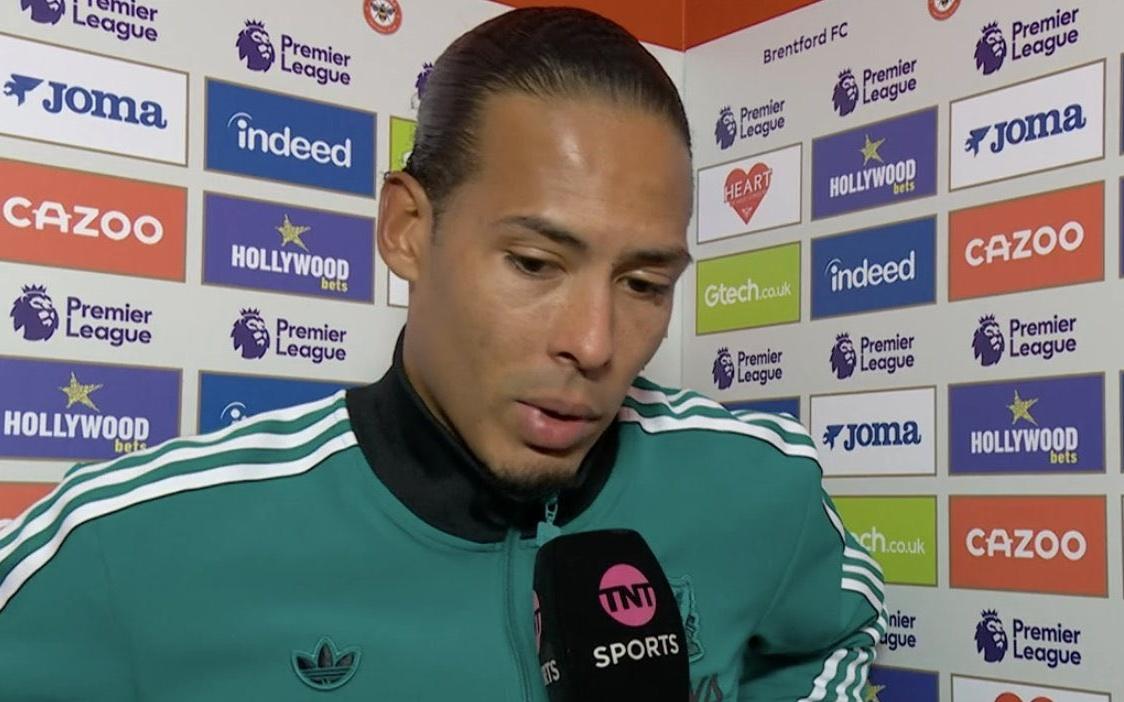 范戴克:无法理解点球判罚,必须调整好心态备战水晶宫