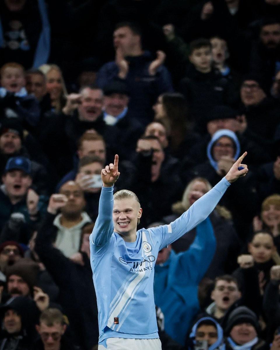 17场19球，哈兰德追平圣诞前英超赛季