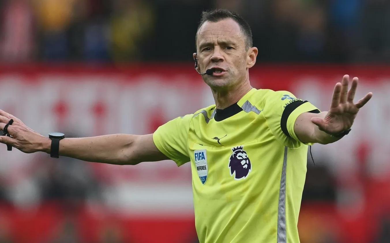 英超第10轮裁判安排：安东尼泰勒执法曼城vs伯恩茅斯