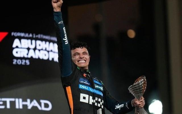 英国车手诺里斯首次加冕F1车手总冠