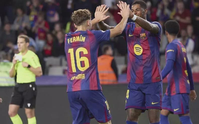 火力全开，巴萨本赛季联赛中已打入28