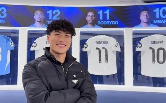 谢文能时隔十多年再次参观伯纳乌球场：有了不一样的感觉