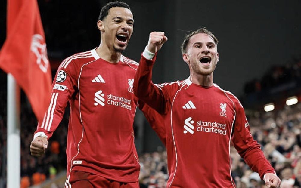 麦卡利斯特：今天的进球是我在安菲尔德打入的最特别进球之一