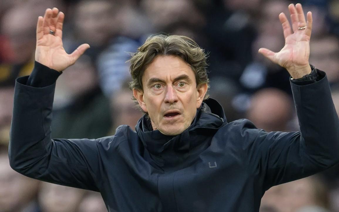 泰晤士：热刺高层正在寻找弗兰克的替代方案，他想带队踢多特