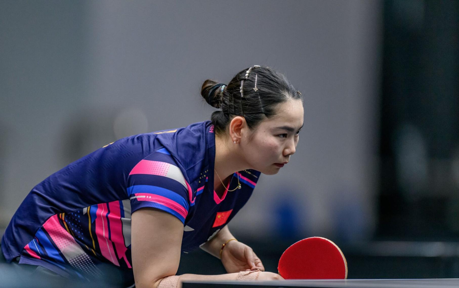 2026冲首冠！国乒27岁孙颖莎陪练大闪耀：连斩黑马+名将真猛