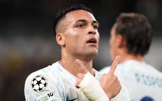 对阵圣罗吉斯打进1球，劳塔罗成2025年欧冠进球最多球员