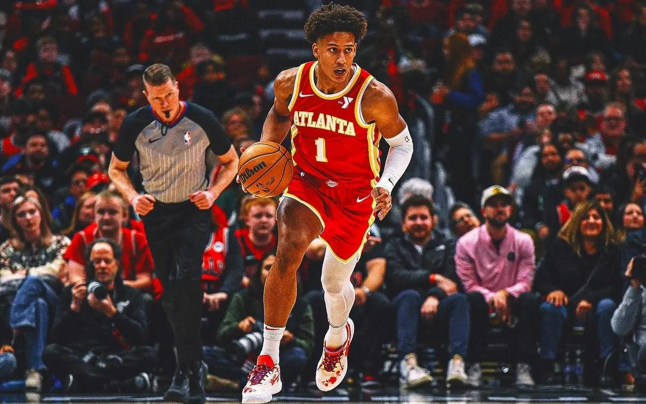 杰伦约翰逊仅用16分44秒就砍下三双，约基奇后历史第二快