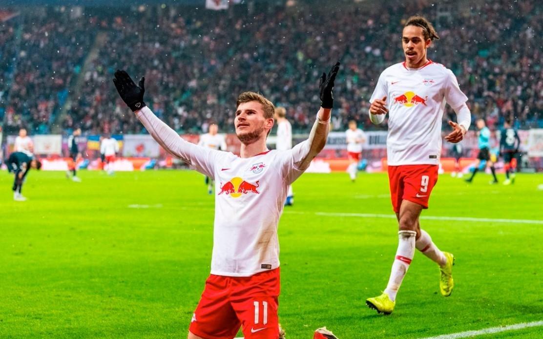 仅为巅峰身价的116，德转更新后维尔纳的身价跌至500万欧