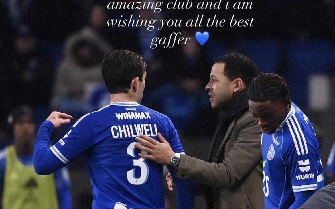 奇尔韦尔告别罗塞尼尔：和你共事的时光很棒，祝你一切顺利