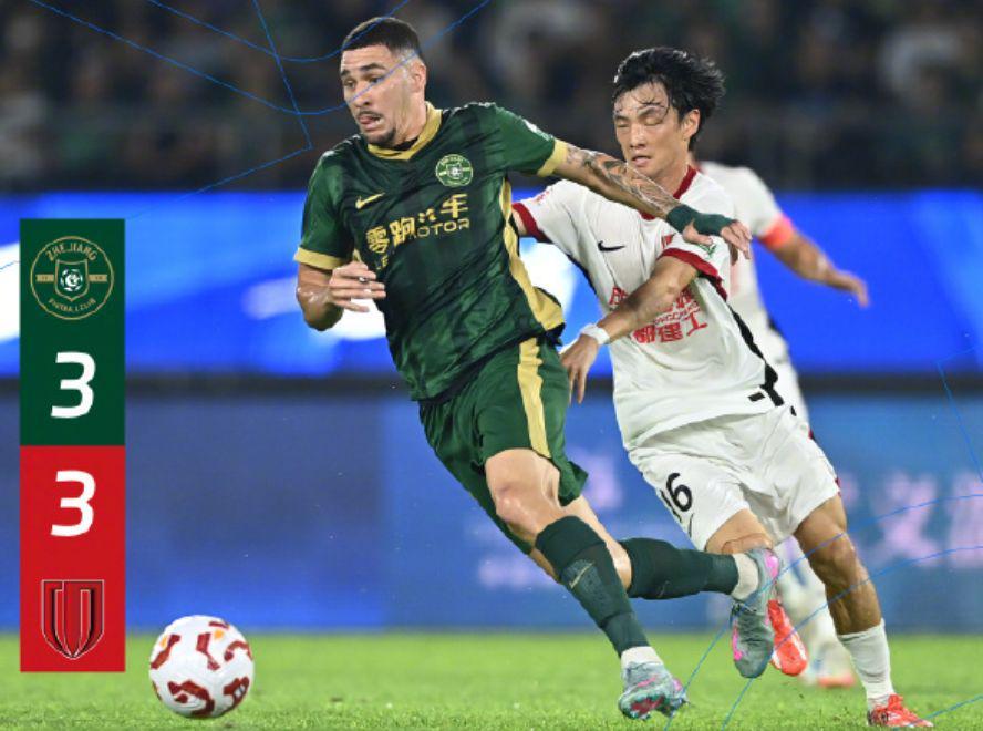 悲喜两重天！2场读秒进球改变中超争冠：蓉城被绝平海港绝杀登顶
