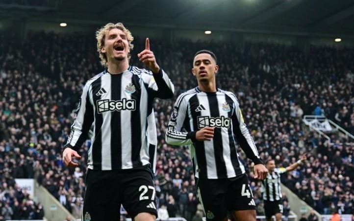 纽卡上半时对切尔西制造6次绝佳机会，创造英超纪录