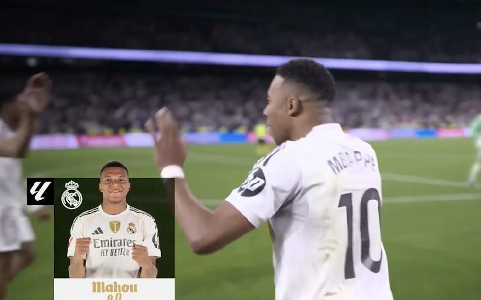 国家德比首开记录,姆巴佩当选皇马vs巴萨全场最佳球员