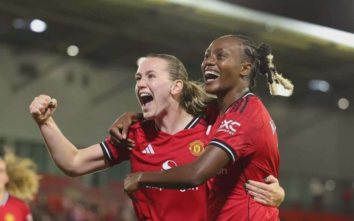 争口气！曼联女足资格赛总比分31取胜，首次晋级欧冠正赛