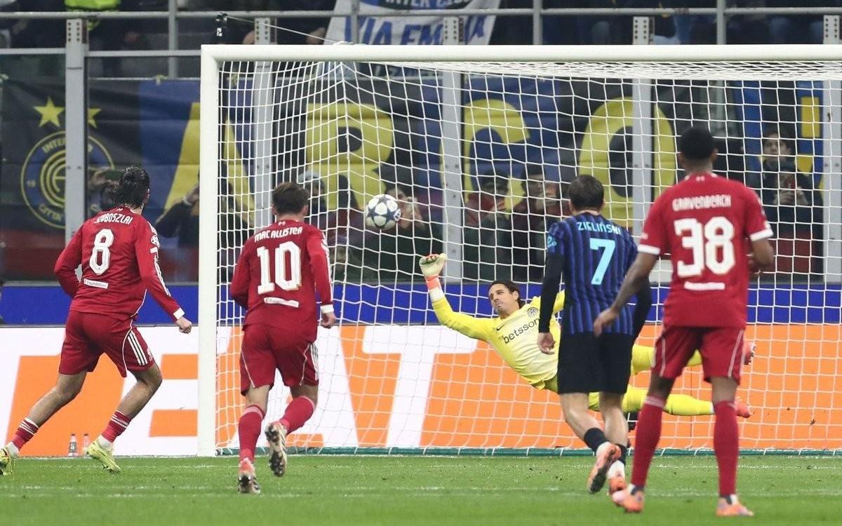 又输利物浦，国米自2022年2月以来首次遭遇欧冠连败