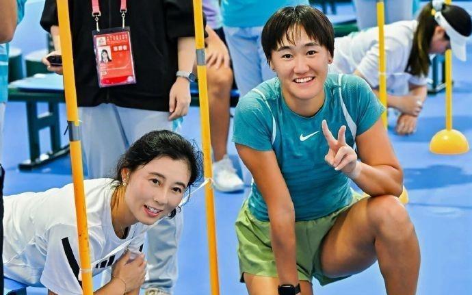 全运会网球项目选手进行体测，达标者方可参赛