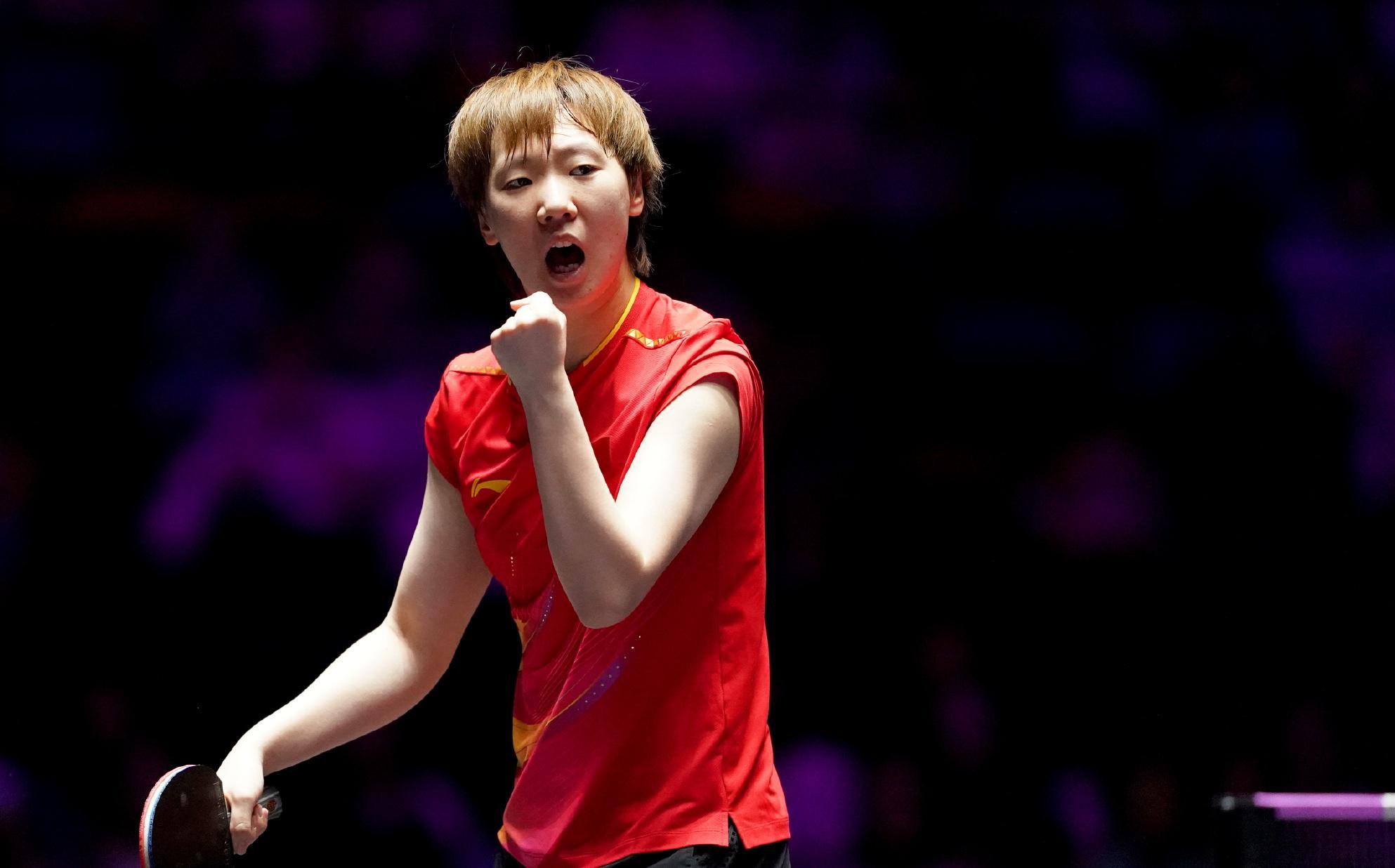30连胜+5年不败！中国女乒26岁王牌32