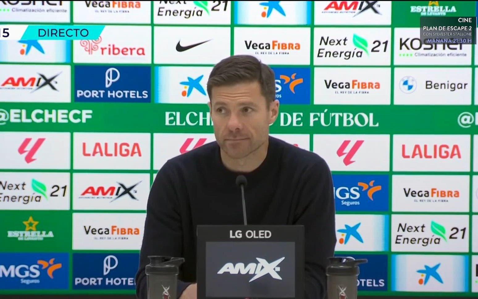 阿隆索：比分扳成11后，我们应该趁热打铁争取逆转