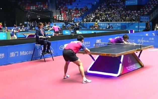 林高远42战胜河南选手牛冠凯，晋级男单八强