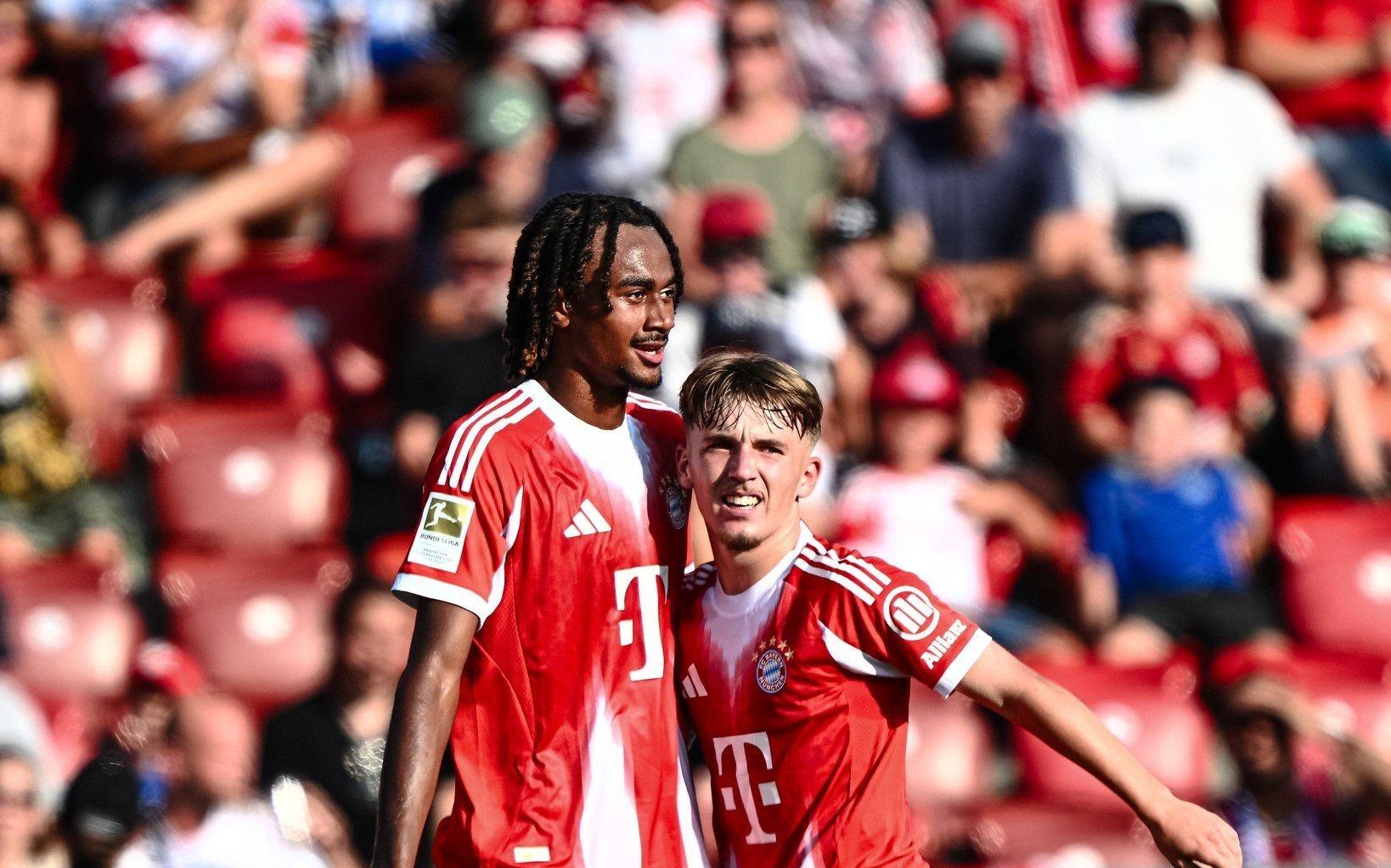 这年轻人！17岁卡尔重炮世界波+助攻，你给拜仁小将打几分