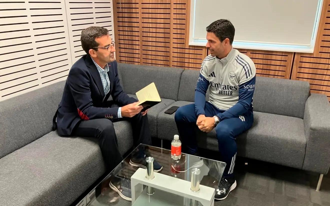 阿尔特塔:在很多方面,我和西蒙尼的相似之处比表面看起来更多