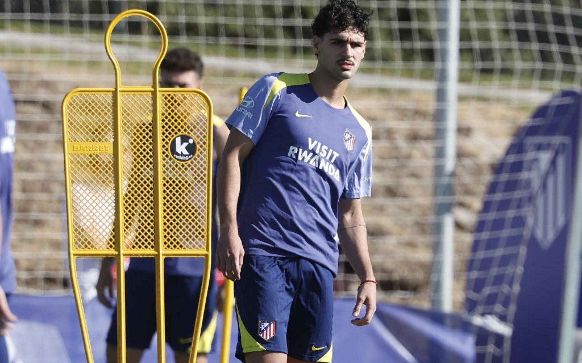 马竞重新投入训练备战贝蒂斯，卡多佐是唯一缺席训练的球员