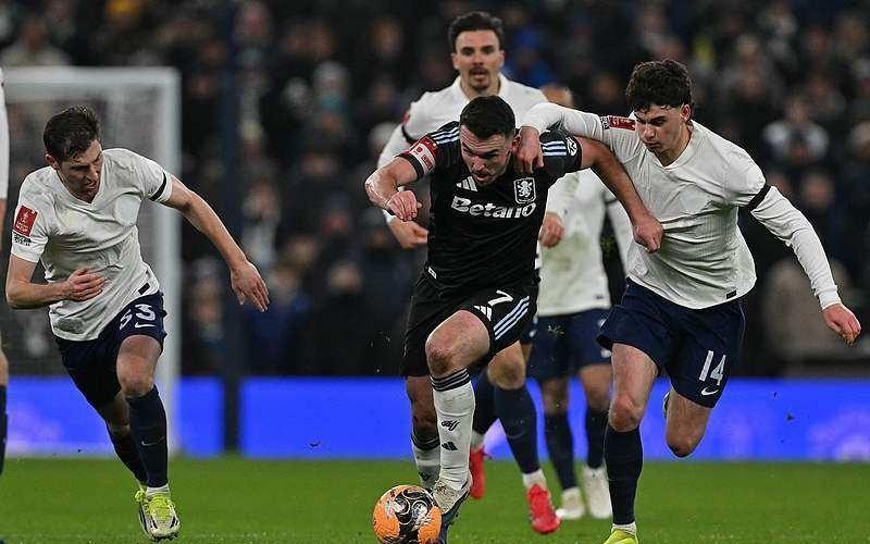 足总杯：热刺12遭维拉淘汰