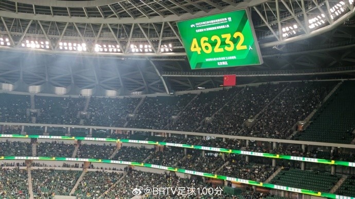 球市火爆！北京国安vs深圳新鹏城的现