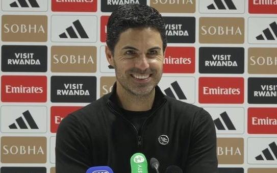 阿尔特塔：我跟球员说，这场胜利比这赛