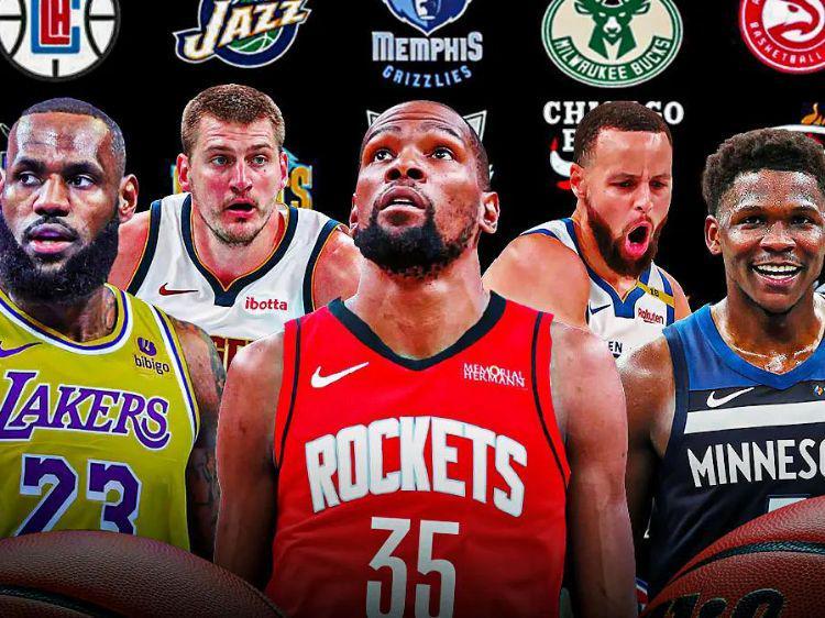 NBA新赛季10大夺冠热门：火箭领跑，掘金力压雷霆，湖人快船上榜