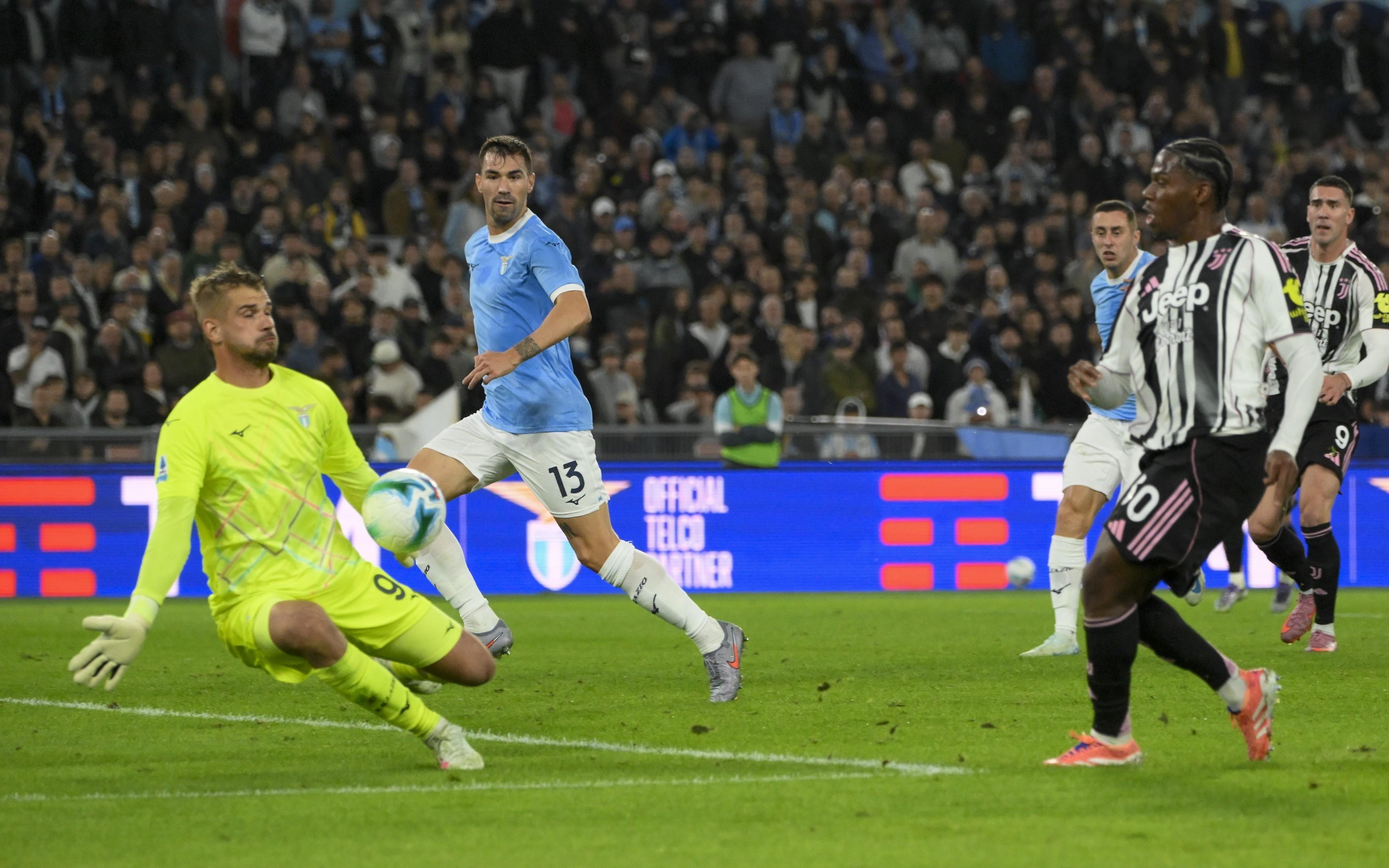 自1991年以来,尤文首次连续四场比赛被零封