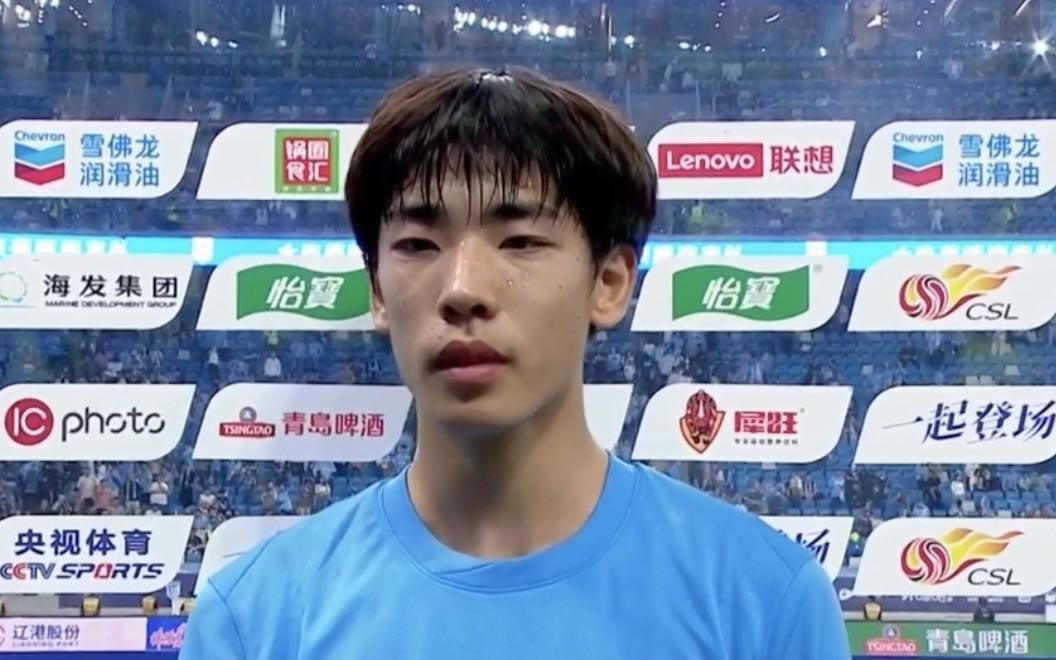 朱鹏宇：没赢球很可惜，我们很团结