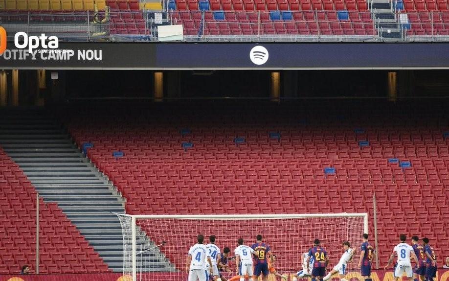 43秒，巴萨遭遇自2023年以来他们在西甲的最快丢球