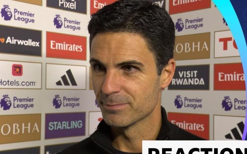 阿尔特塔：对瓜帅5场不败这没有让我感到高兴，我想要赢