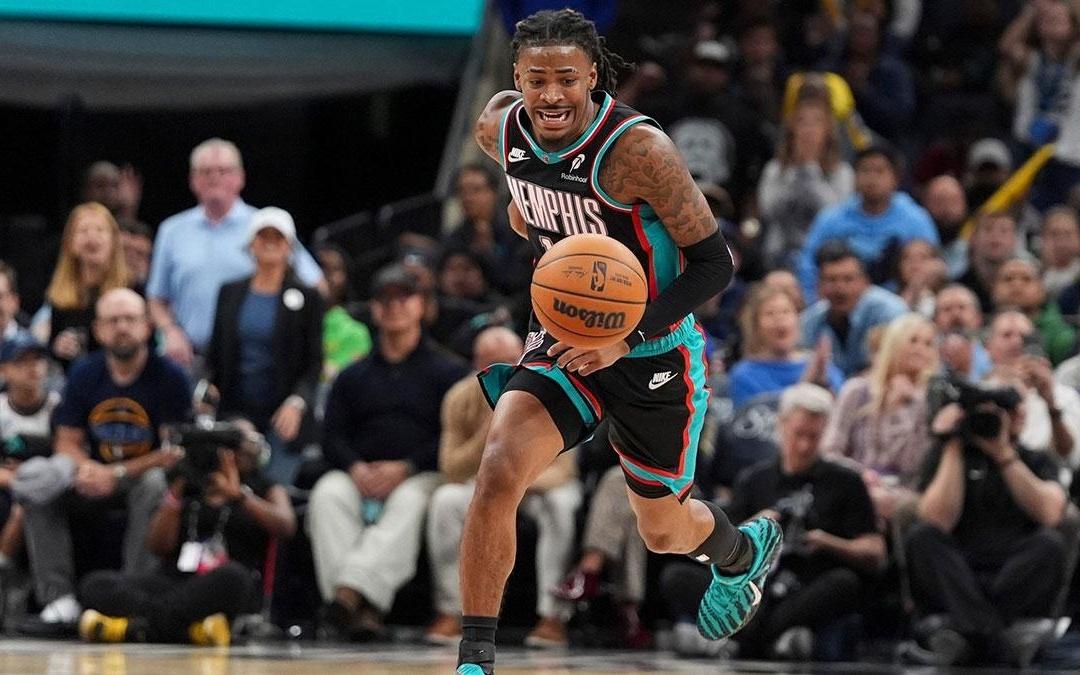 坏消息，灰熊队莫兰特在揭幕战砍35分后出现在伤病名单中