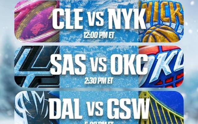 什么叫做超经典ESPN：今年圣诞大战重新设计了经典球衣