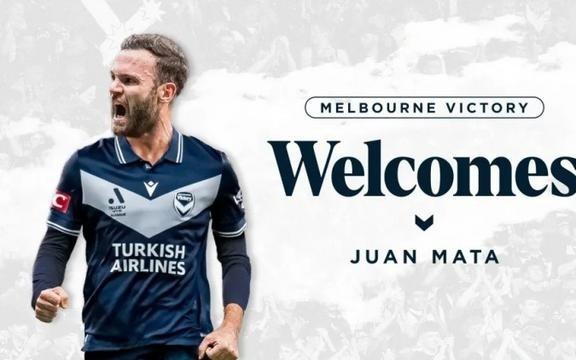 “娟儿”还在踢！官方：37岁西班牙中场胡安马塔加盟墨尔本胜利