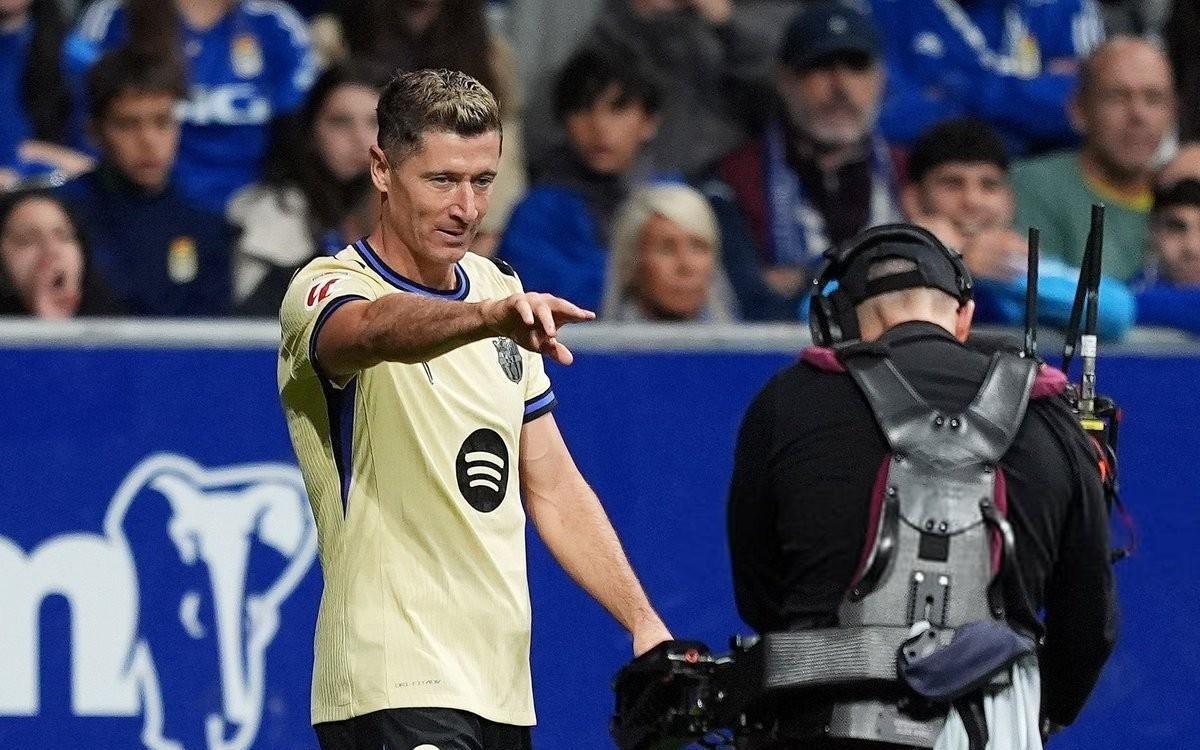 莱万为巴萨打进105球，追平内马尔在巴萨的进球数