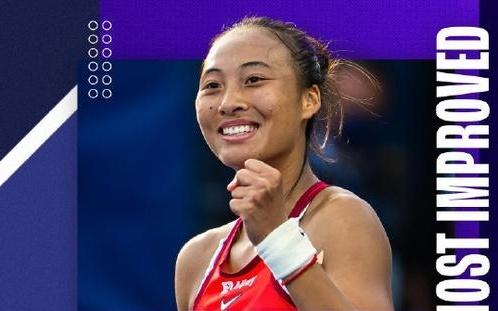 郑钦文再次当选WTA最受欢迎单打球