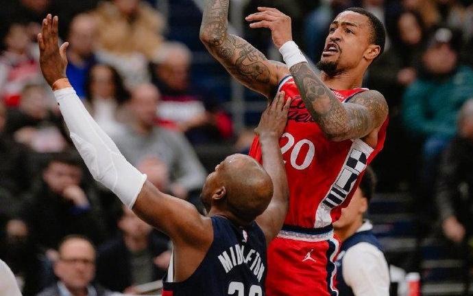 重返前十！小卡伤停快船险胜奇才夺6连胜哈登36+7+9罚球20中18