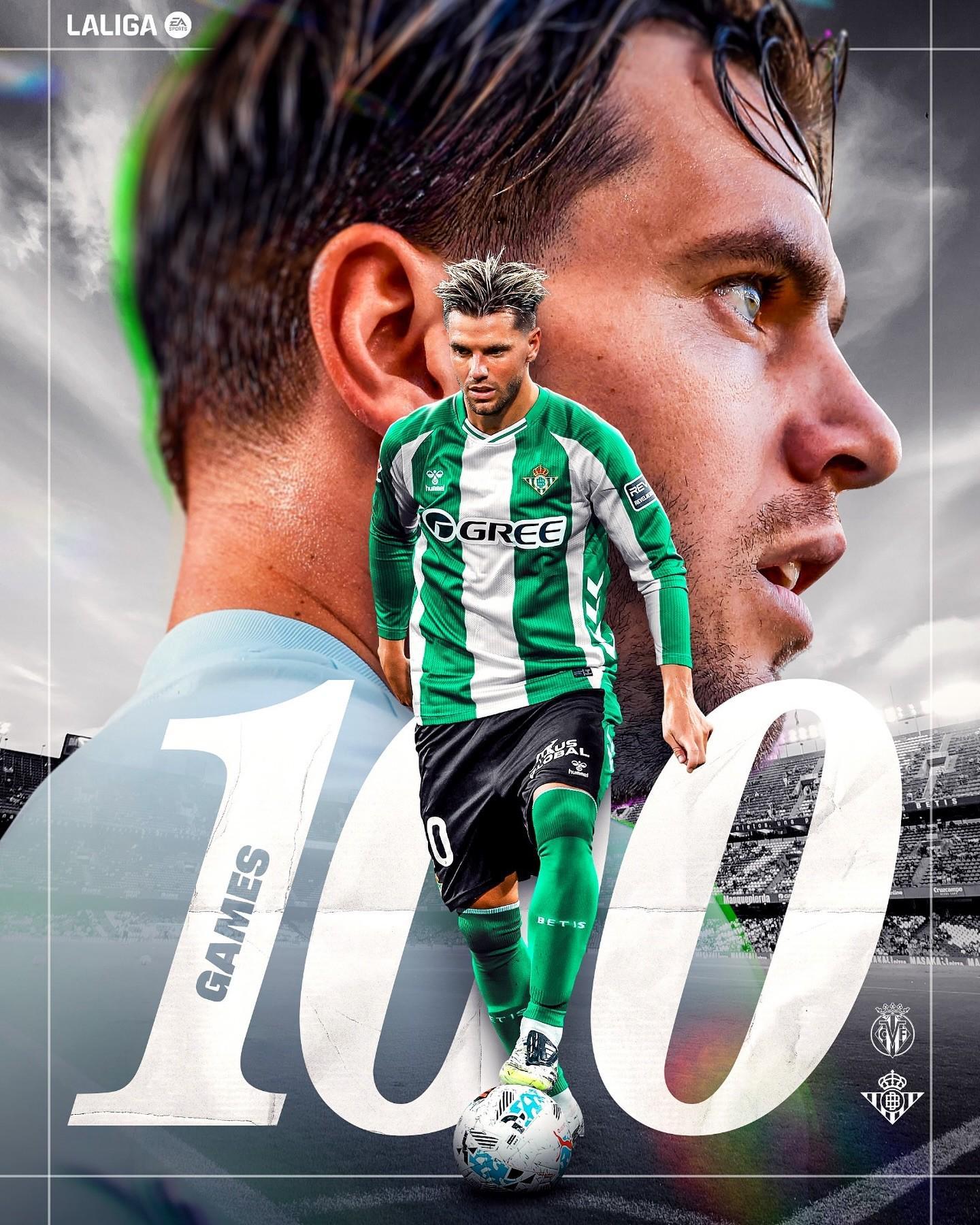 里程碑，洛塞尔索完成西甲生涯第100次出场