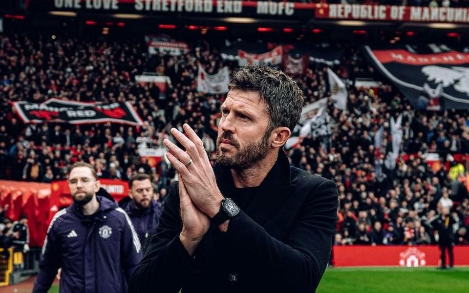 执教曼联前5场联赛赢下4场，卡里克成队史第三人