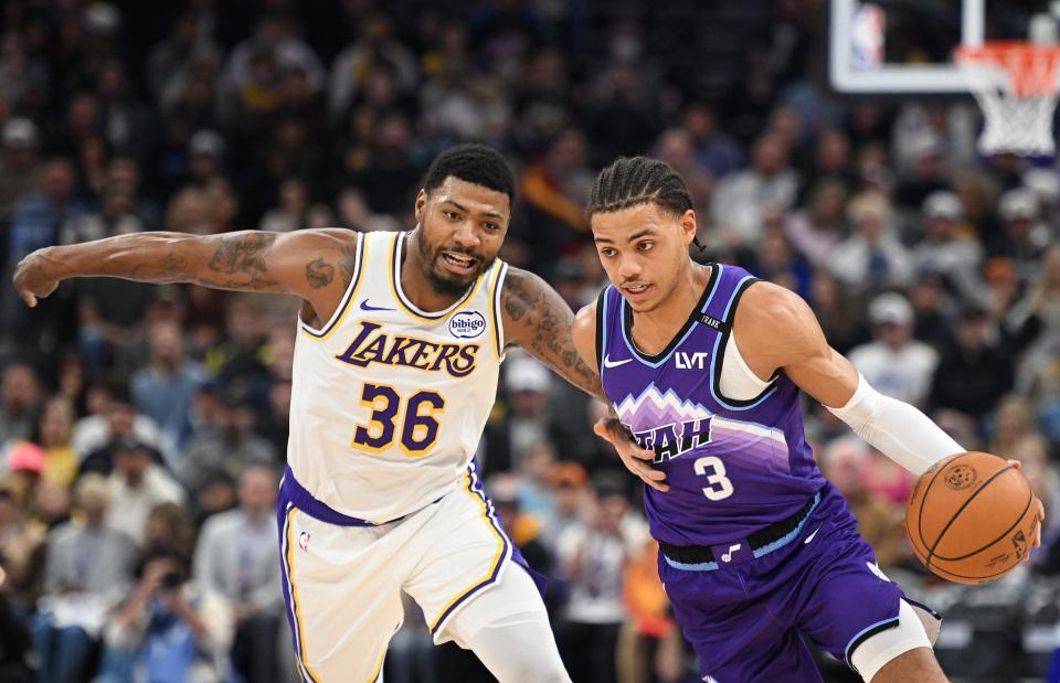 NBA重大漏判！湖人两度获利险胜爵士最后10秒两次关键犯规没吹