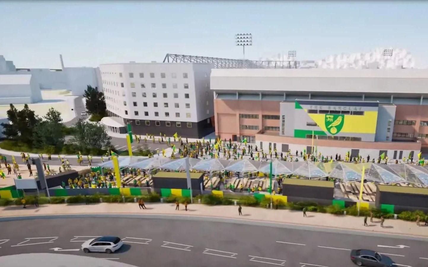 英冠球队诺维奇将扩建主场，部分球迷