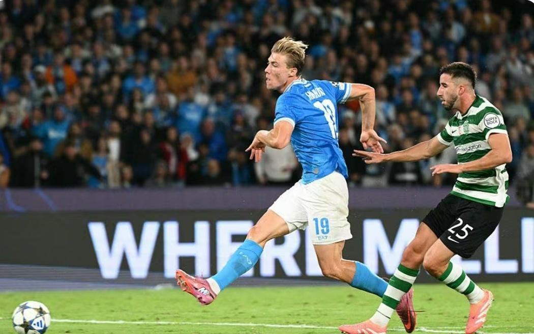 霍伊伦对战葡萄牙体育数据：2粒进球，3次过人1次成功