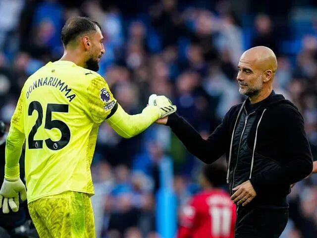 曼城赚大了！多纳鲁马4次零封对手瓜