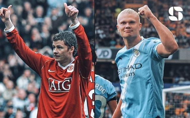 91球！哈兰德追平索尔斯克亚，成为英超历史进球最多的挪威球员